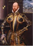 unknow artist Portrait of John Farnham, Gentleman-Pensioner to Elizabeth I of England USA oil painting artist